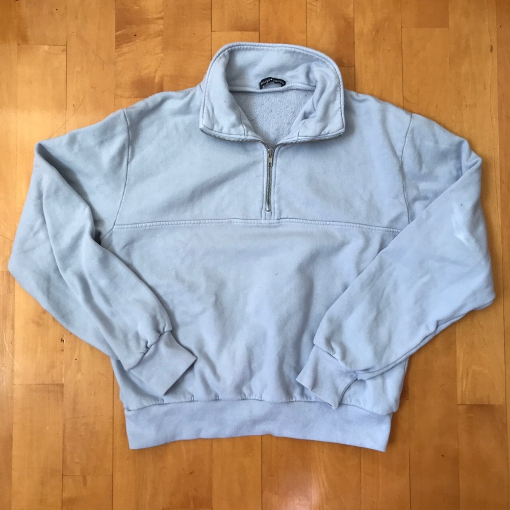 Brandy Melville Light Blue Isabella Sweatshirt